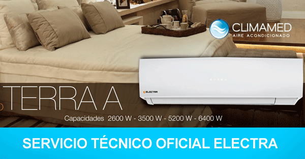 Electra aire acondicionado modelo terra a alicante