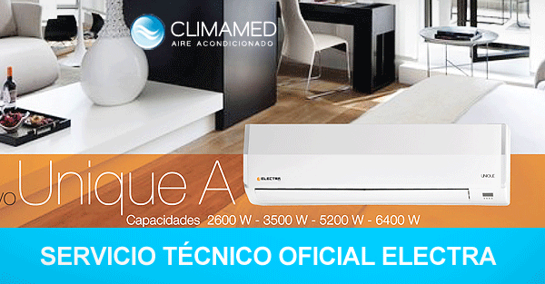 Electra Unique A Split Aire acondicionado Alicante